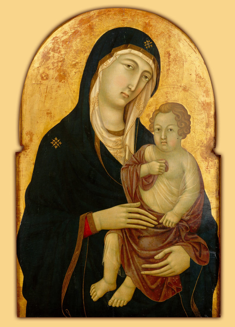 Virgen con el Niño - Ugolino di Nerio