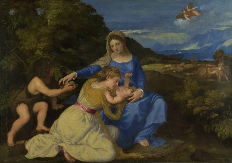 Virgen Aldobrandini - Titian
