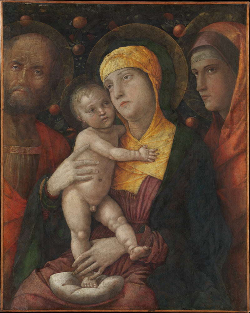 Virgen Altman - Andrea Mantegna