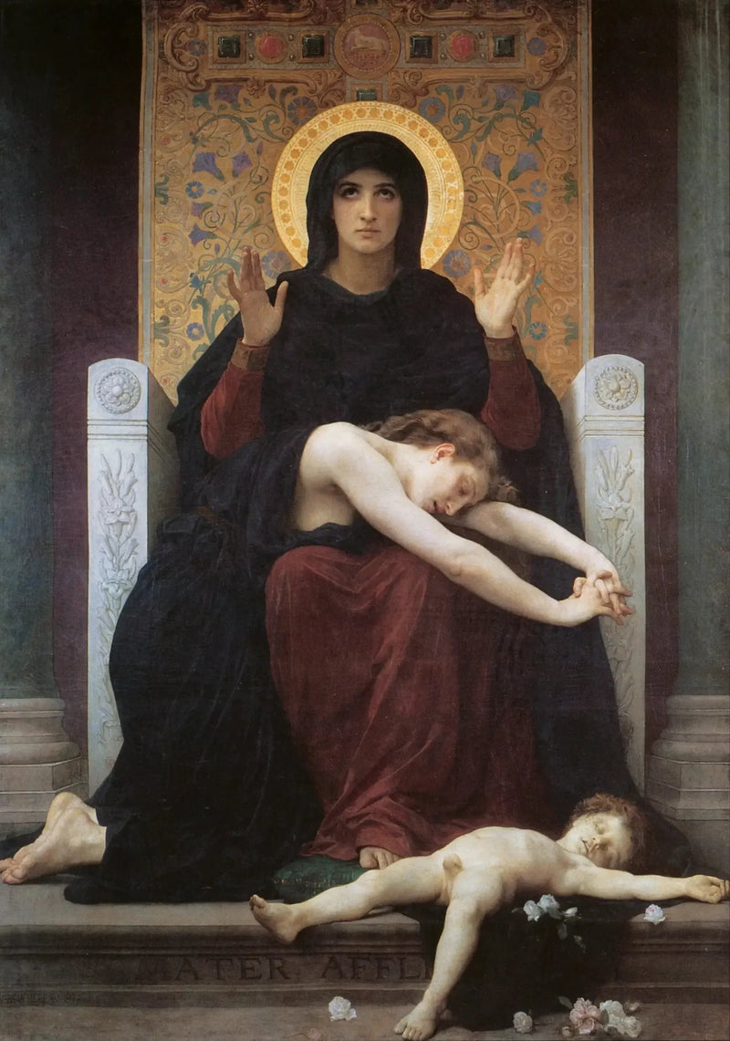 Virgen consoladora - Bouguereau