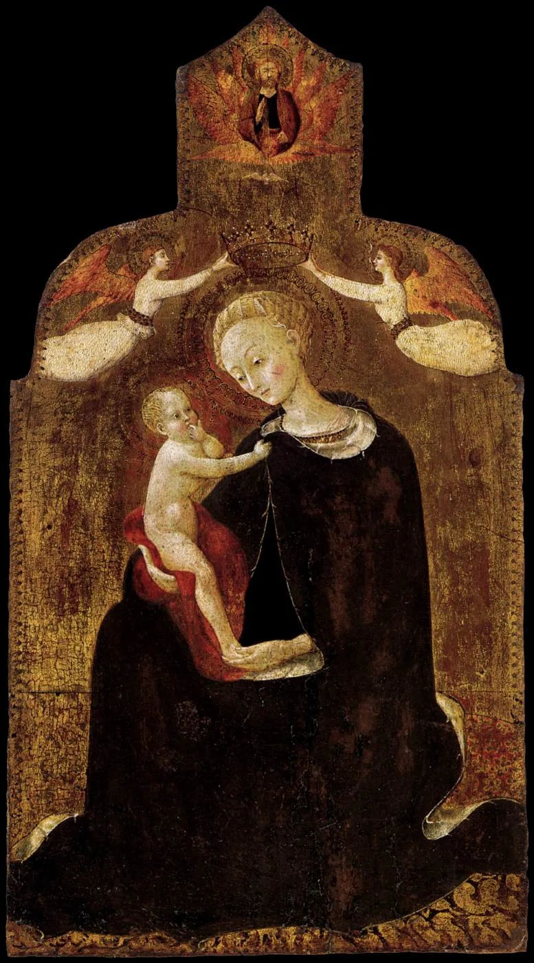 Virgen de la humildad - Stefano di Giovanni (Sassetta)