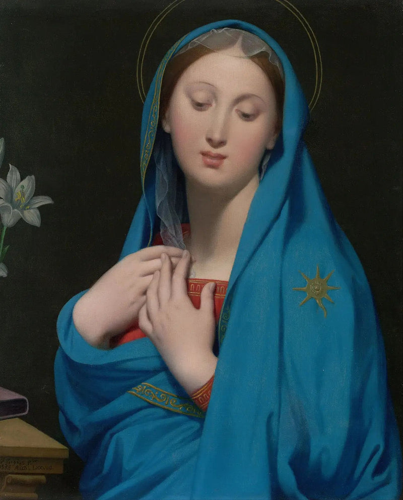 Virgen de la Adopción - Jean-Auguste-Dominique Ingres