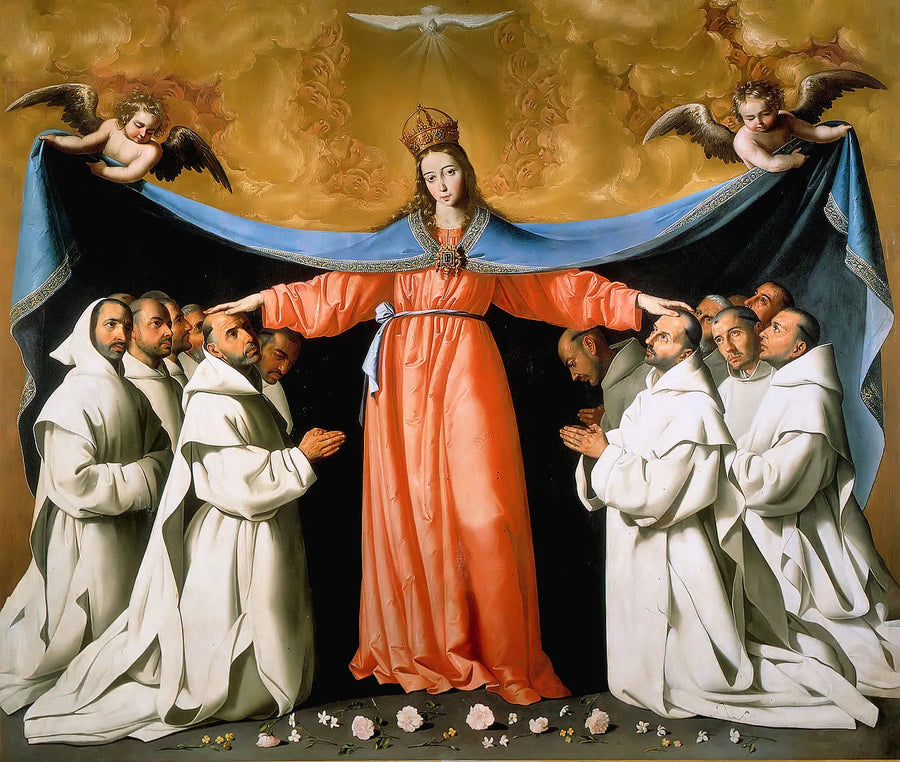 Virgen de las Cuevas - Francisco de Zurbarán