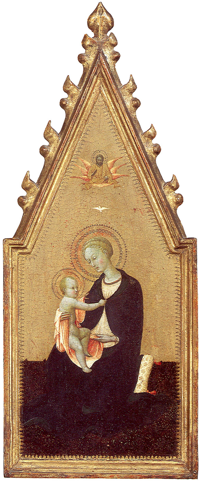 Virgen de la humildad - Stefano di Giovanni (Sassetta)