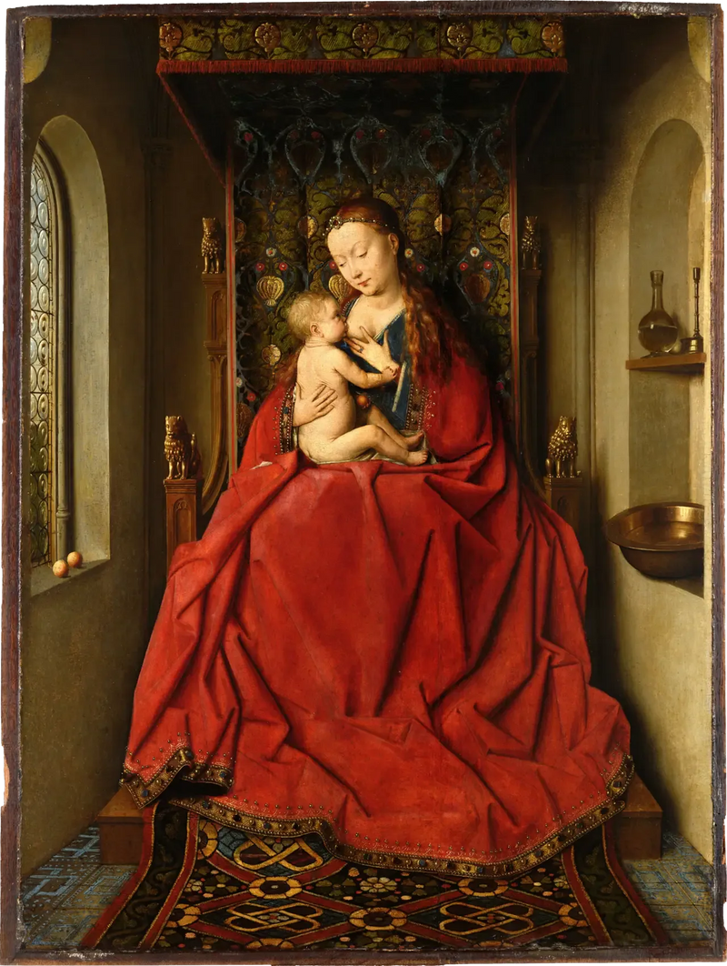 Virgen de Lucca - Jan van Eyck