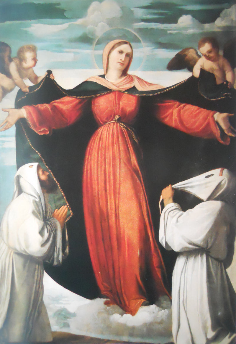 Virgen de la misericordia - Alessandro Bonvicino