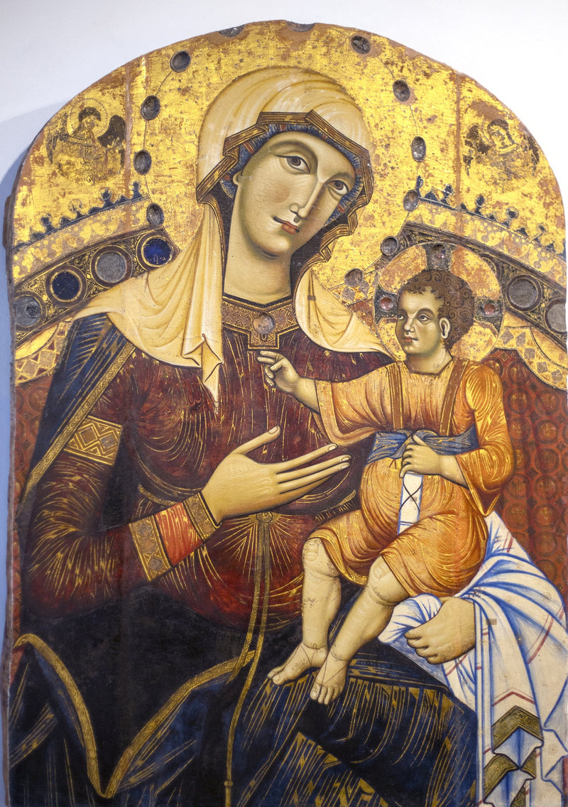 Virgen de San Bernardino - Guido de Siena