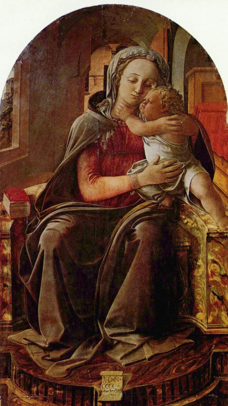 Virgen de Tarquinia - Fra Filippo Lippi