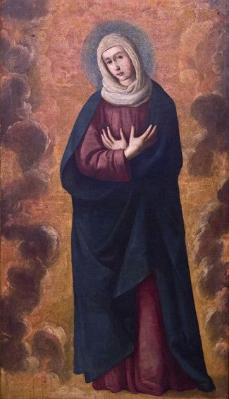 Virgen de las Nubes - Francisco de Zurbarán