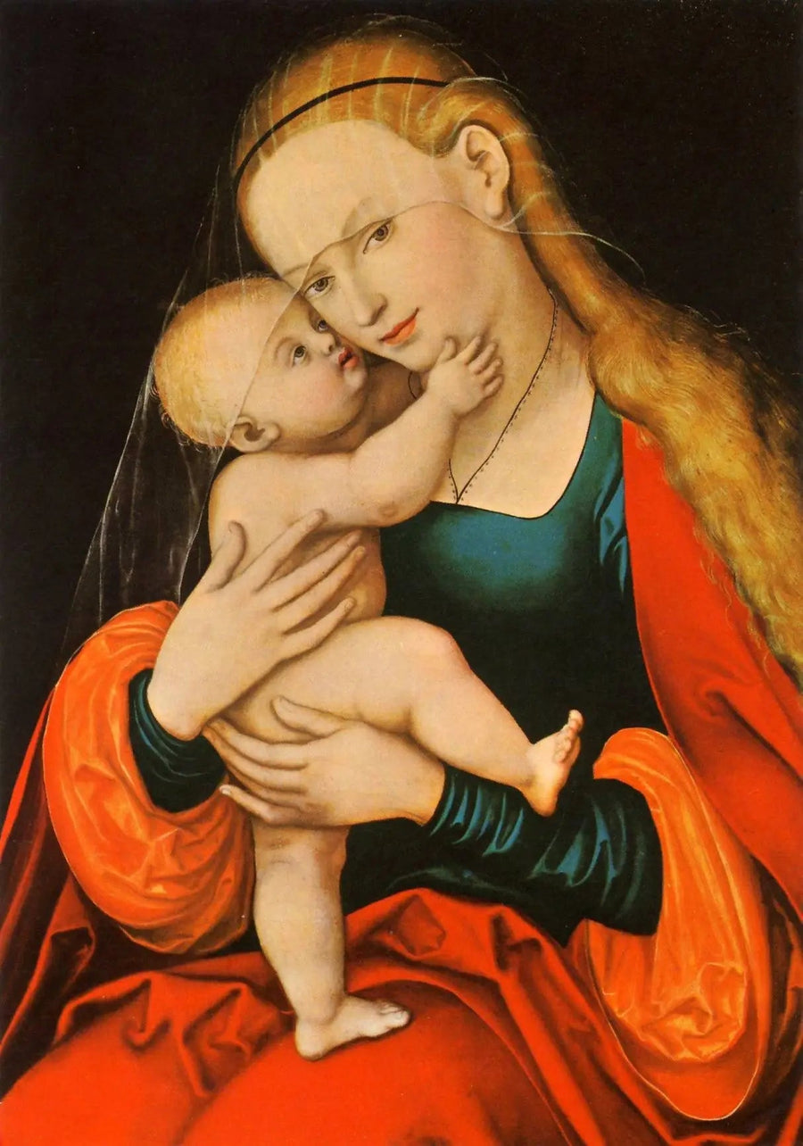 Virgen de la Buena Socorro - Lucas Cranach el Viejo