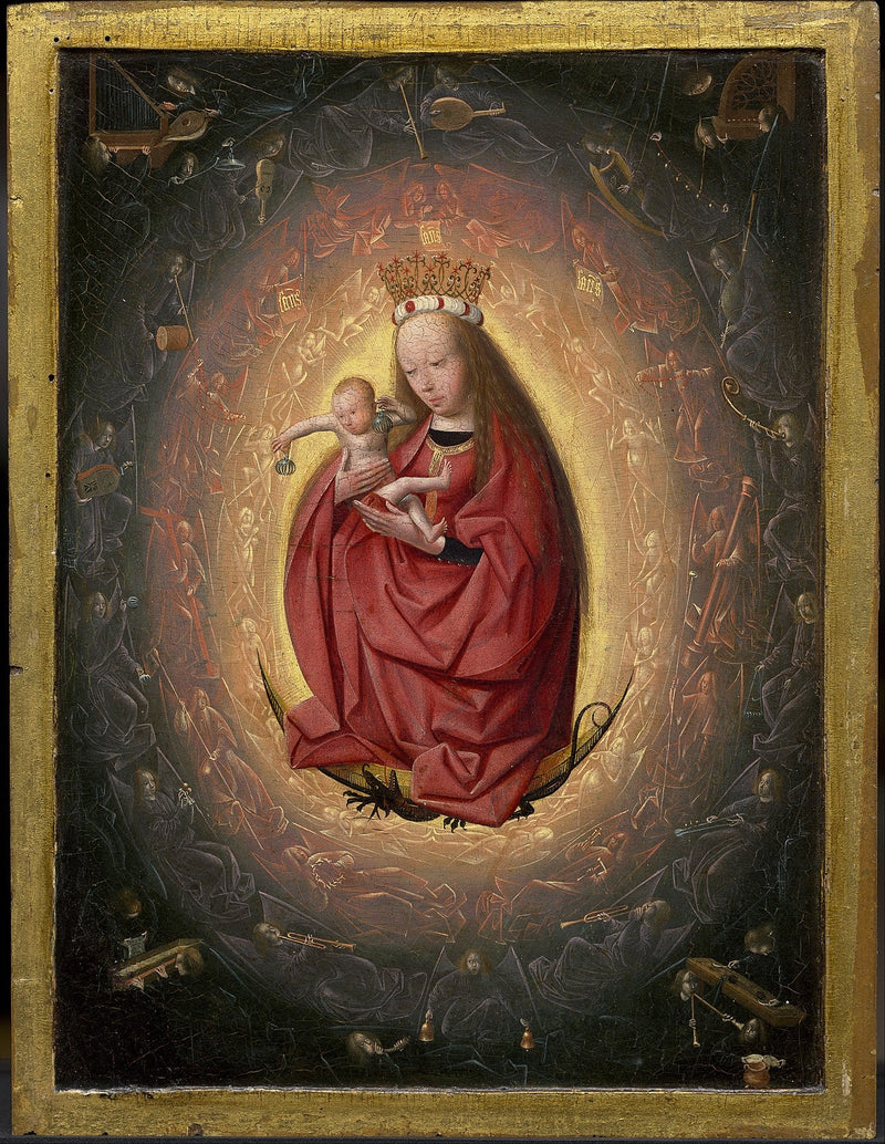 Virgen en gloria - Geertgen tot Sint Jans