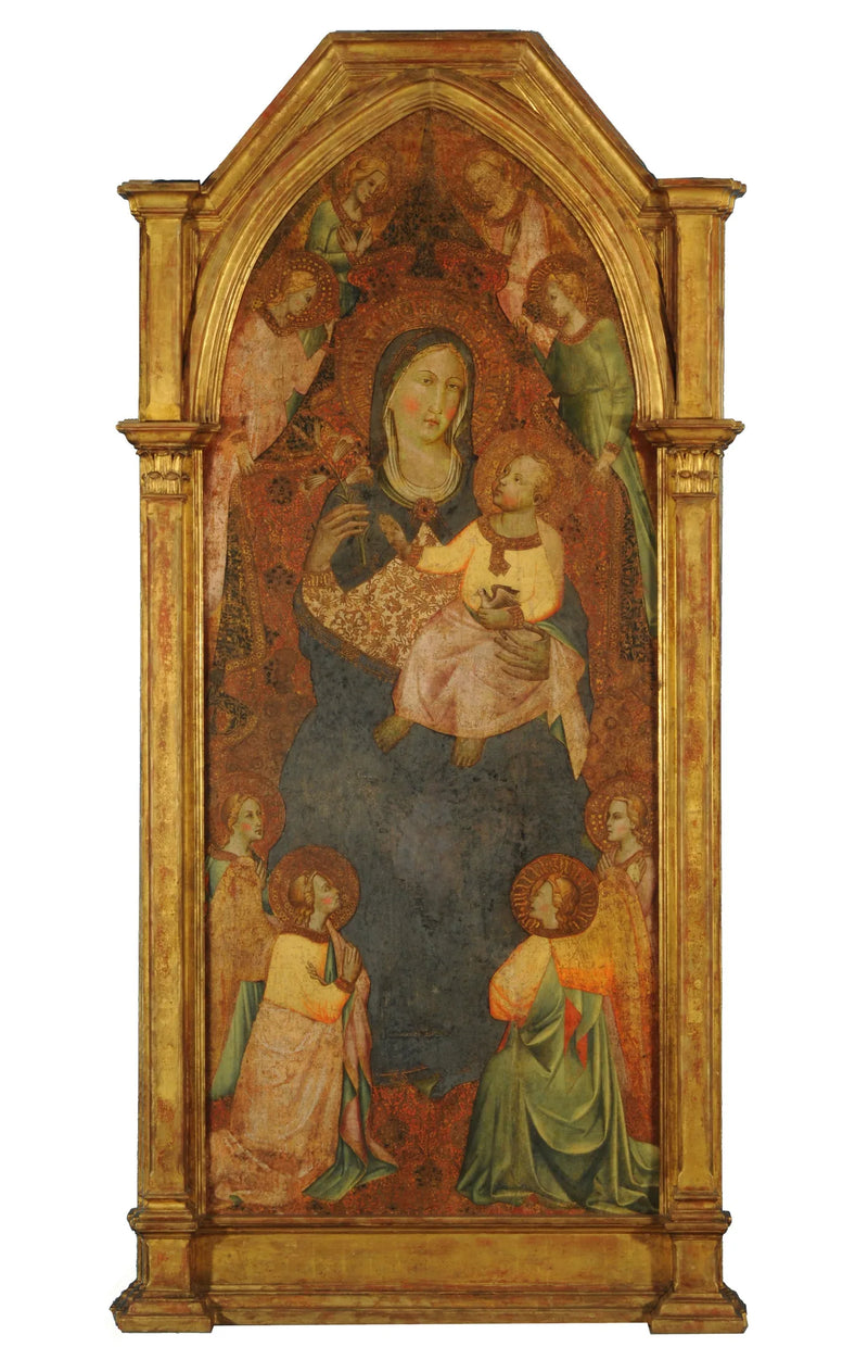 Virgen encinta - Agnolo Gaddi