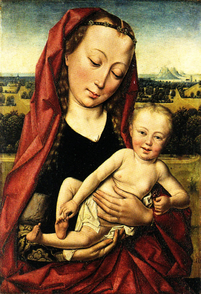 Virgen encinta - Dirk Bouts