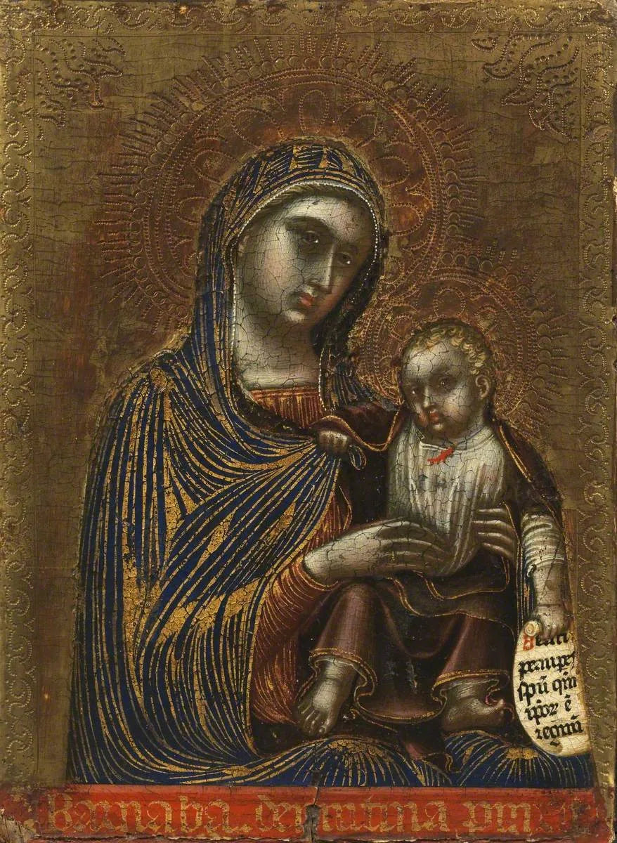 Virgen y Niño - Barnaba da Modena