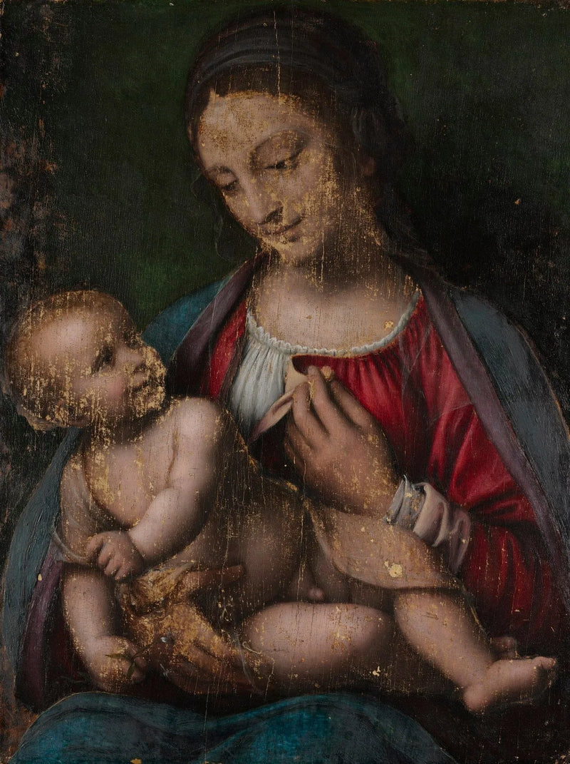 Virgen y Niño - Bernardino Luini