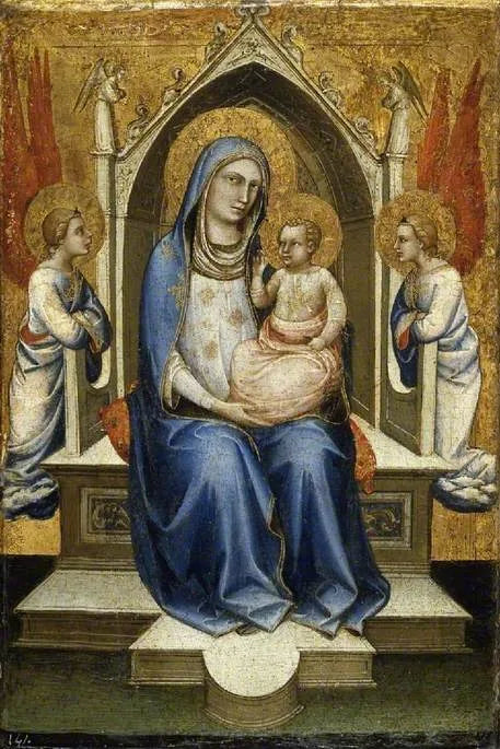 Virgen y Niño en majestad - Lorenzo Monaco