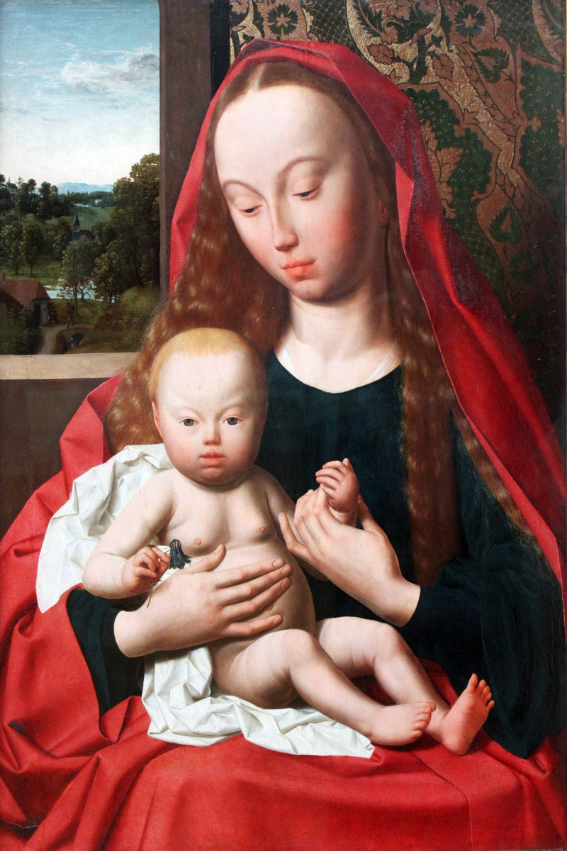 Virgen y Niño - Geertgen tot Sint Jans