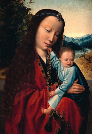 Virgen y Niño - Gérard David