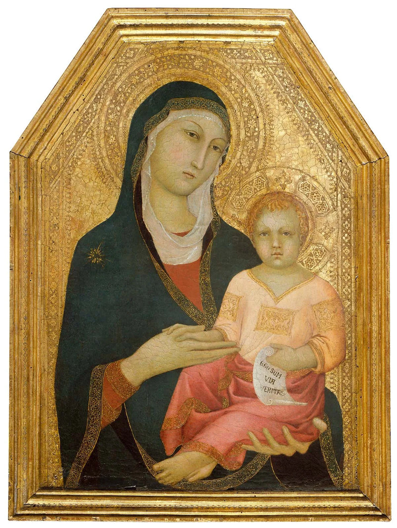 Virgen y Niño - Lippo Memmi