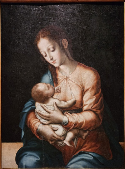 Vierge et Enfant. - Luis de Morales - Alpha Reproduction