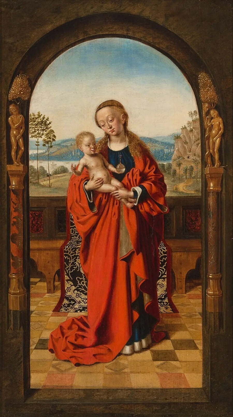 Virgen y Niño - Petrus Christus