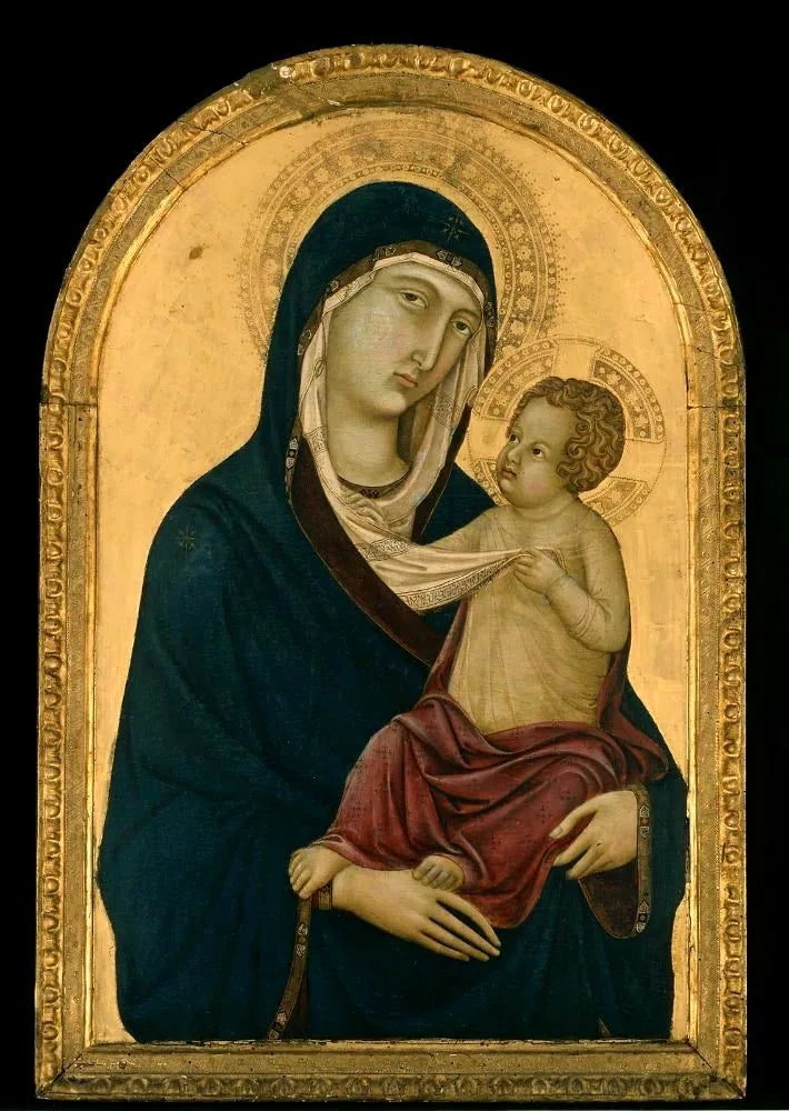 Virgen y Niño - Ugolino di Nerio