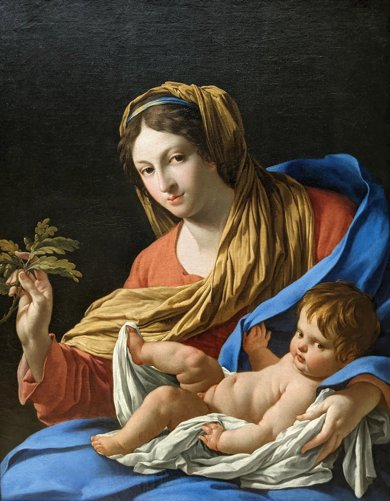 Virgen Hesselin - Simon Vouet