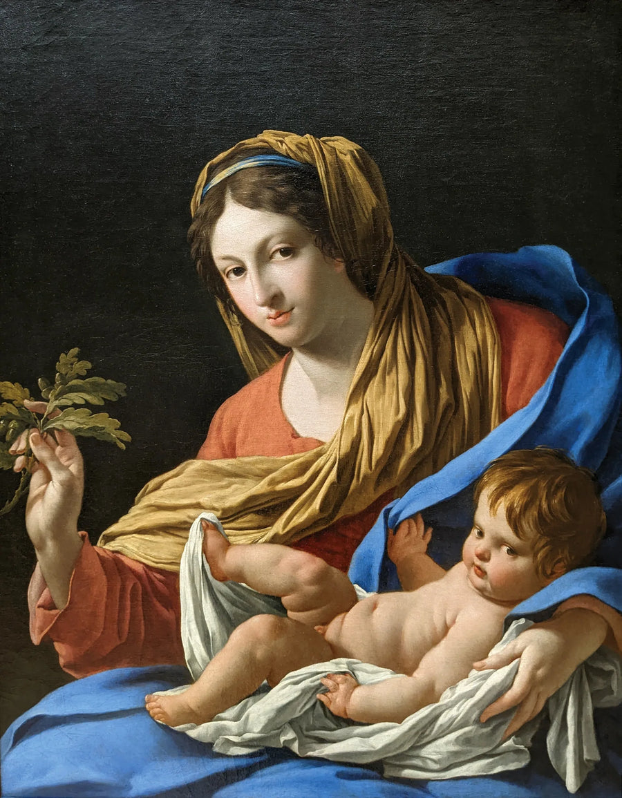 Virgen Hesselin - Simon Vouet