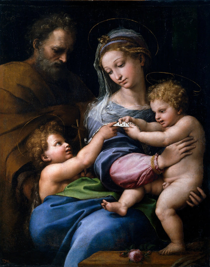 La Virgen de la Rosa, alrededor de 1517 - Raphaël