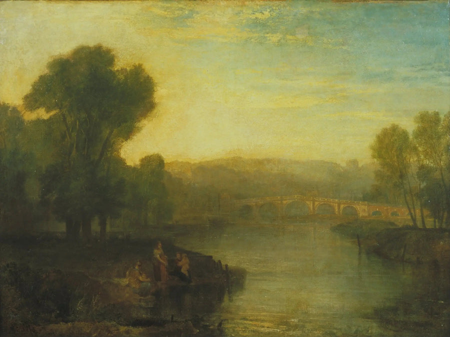Vista de Richmond Hill y el Puente - J. M. W. Turner