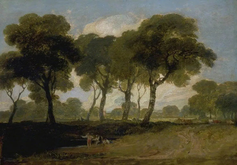 Vista en Clapham Common - J. M. W. Turner
