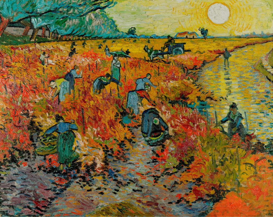 La Vid roja - Vincent van Gogh