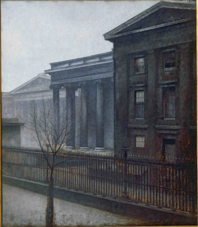El Museo Británico - Vilhelm Hammershøi