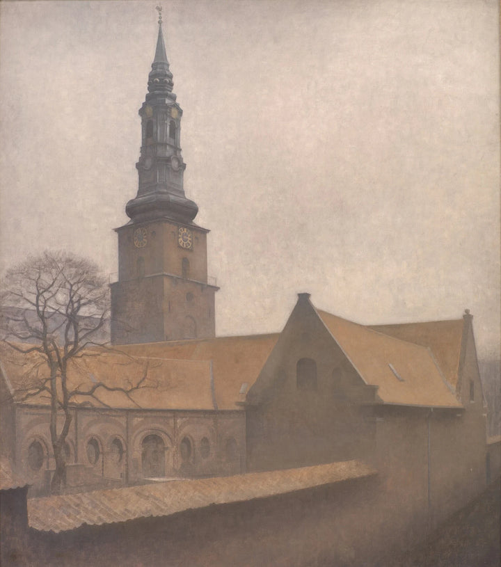 Iglesia de San Pedro - Vilhelm Hammershøi