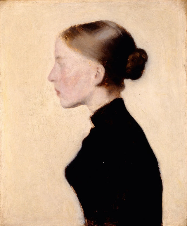 Chica enferma - Vilhelm Hammershøi