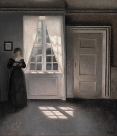Interior de Strandgade 30, 1900 - Vilhelm Hammershøi
