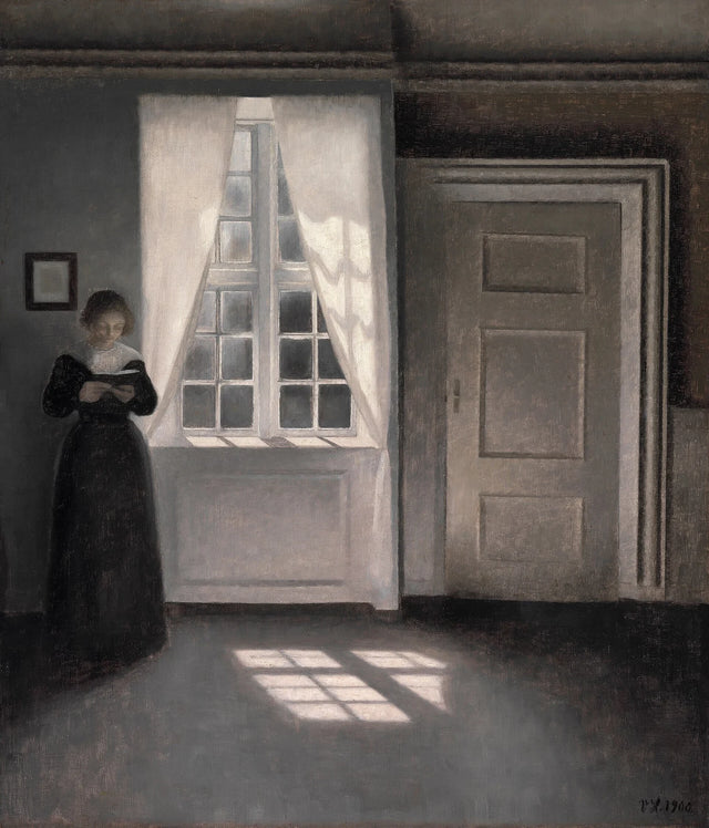 Interior de Strandgade 30, 1900 - Vilhelm Hammershøi