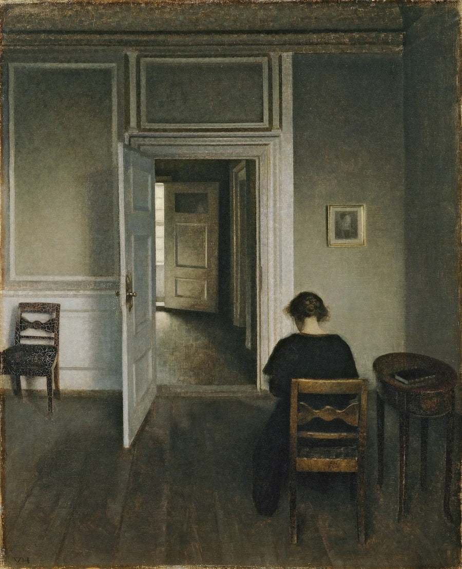 Intérieur, Strandgade 30, 1906 - Vilhelm Hammershøi