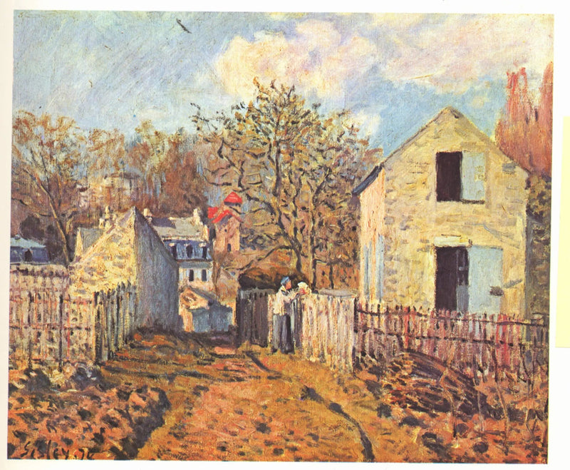 Pueblo de Vecinos - Alfred Sisley
