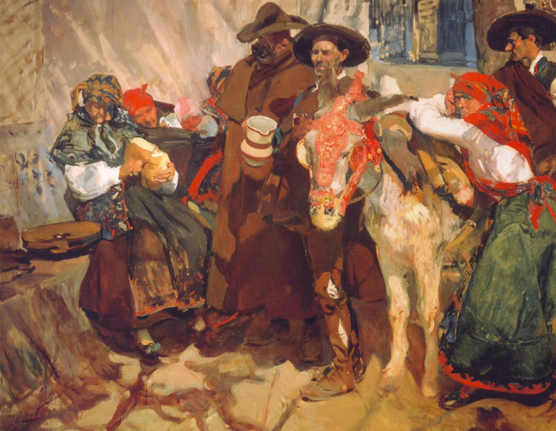 Campesino de Léon - Joaquín Sorolla
