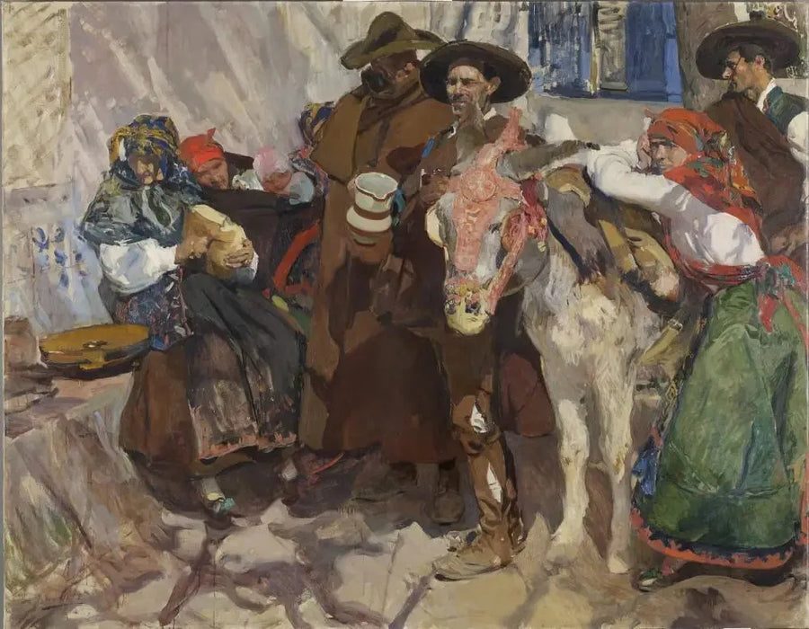 Campesino de Léon - Joaquín Sorolla