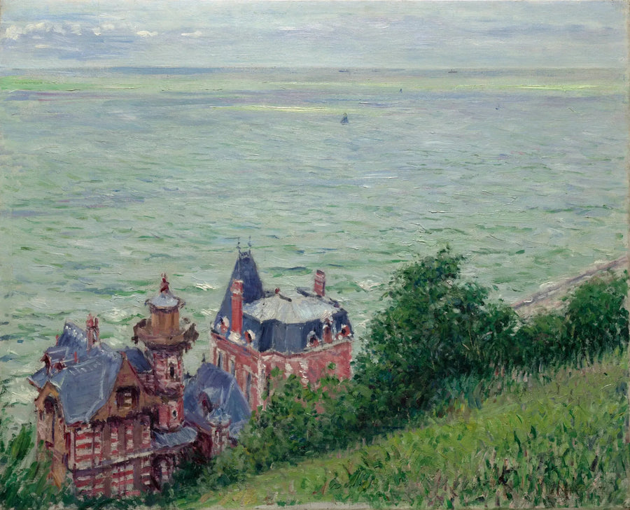 Villas en Trouville - Gustave Caillebotte