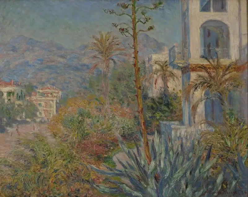 Las Villas en Bordighera W856 - Claude Monet