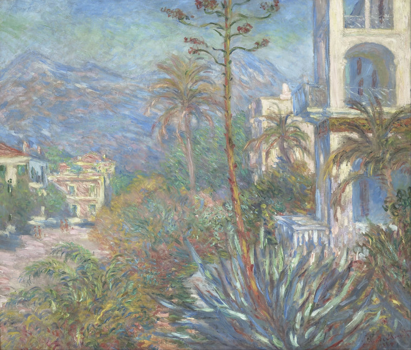 Las Villas en Bordighera W857 - Claude Monet