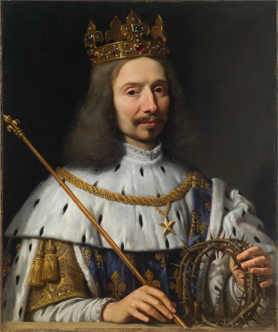 Vincent Voiture en el papel de San Luis - Philippe de Champaigne
