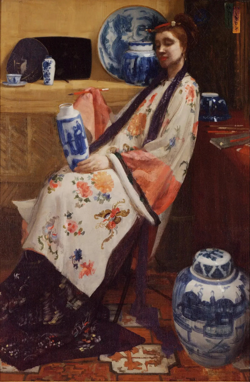 Violeta y rosa: los Lange Leizen de las Seis Marcas - James Abbott McNeill Whistler