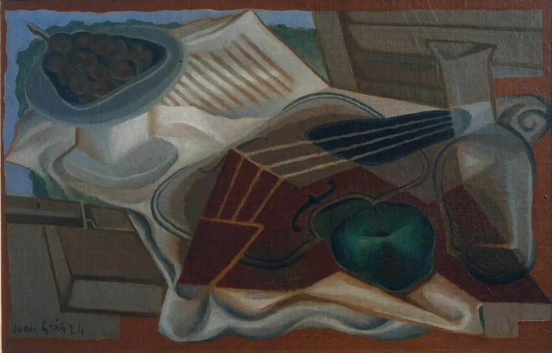 Violín y cuenco - Juan Gris