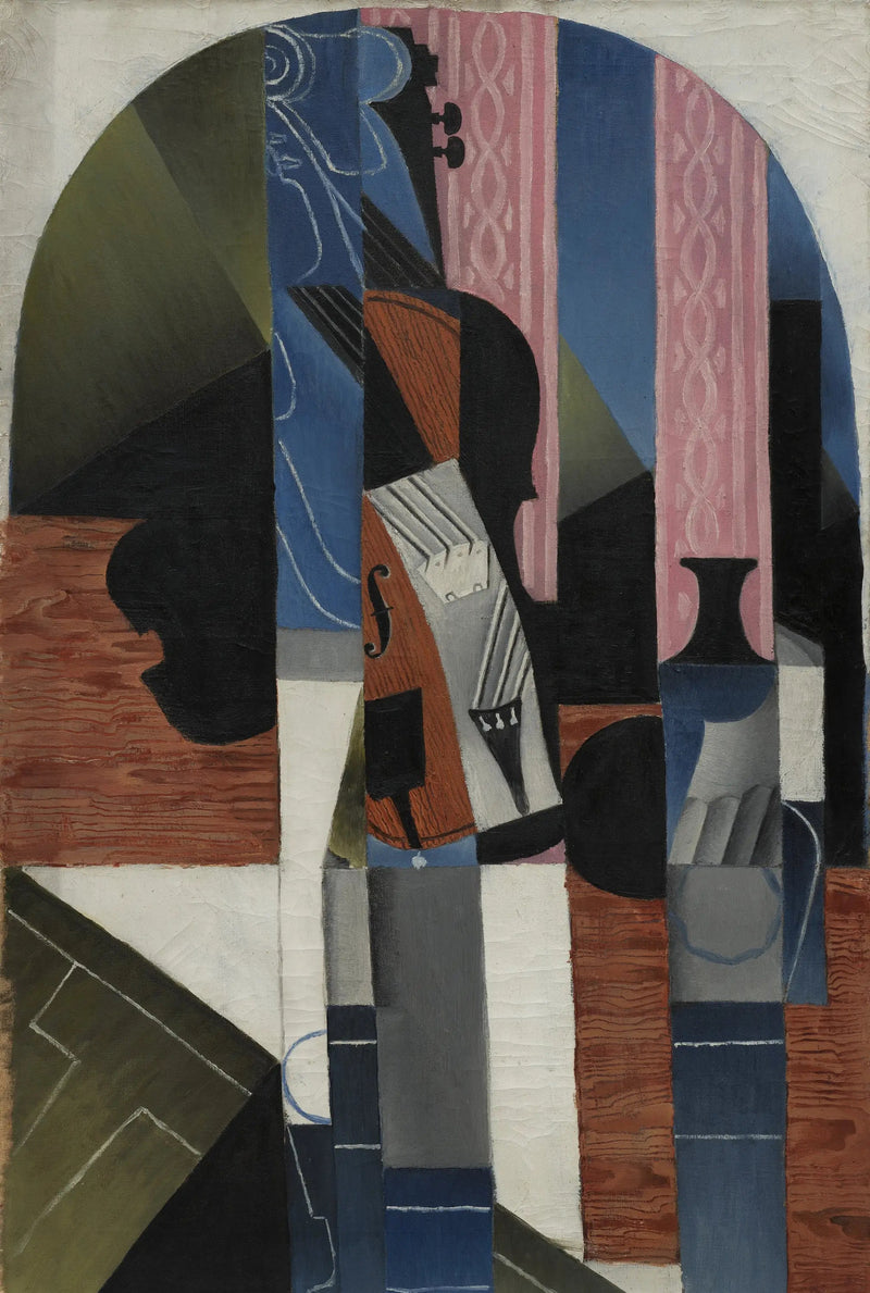 Violín y tintero - Juan Gris