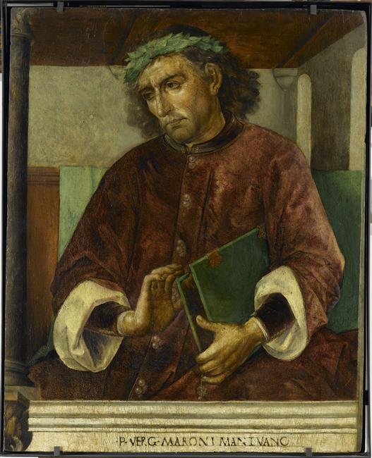Virgile - Pedro Berruguete image 1 reproduction de peinture à l’huile