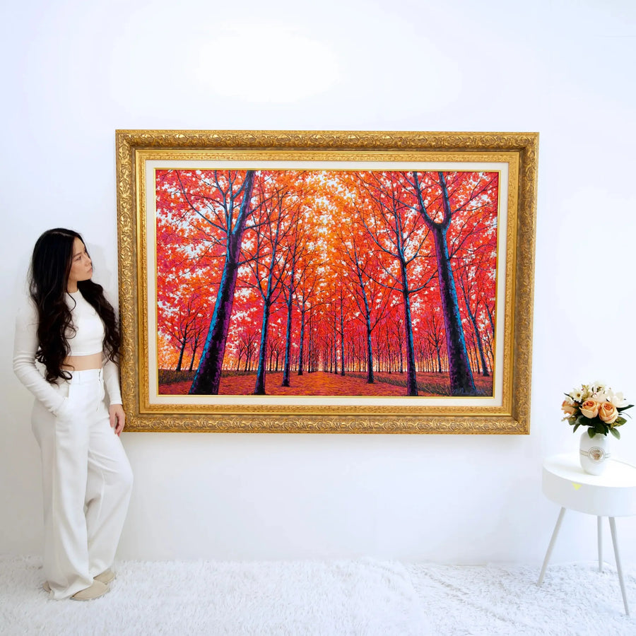 Cara de otoño | 150 x 100 cm